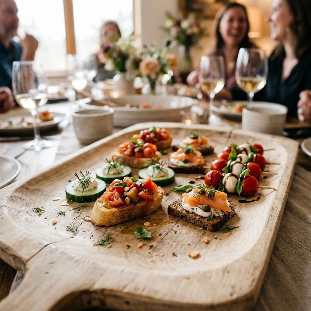Fingerfood-Platten für Meetings