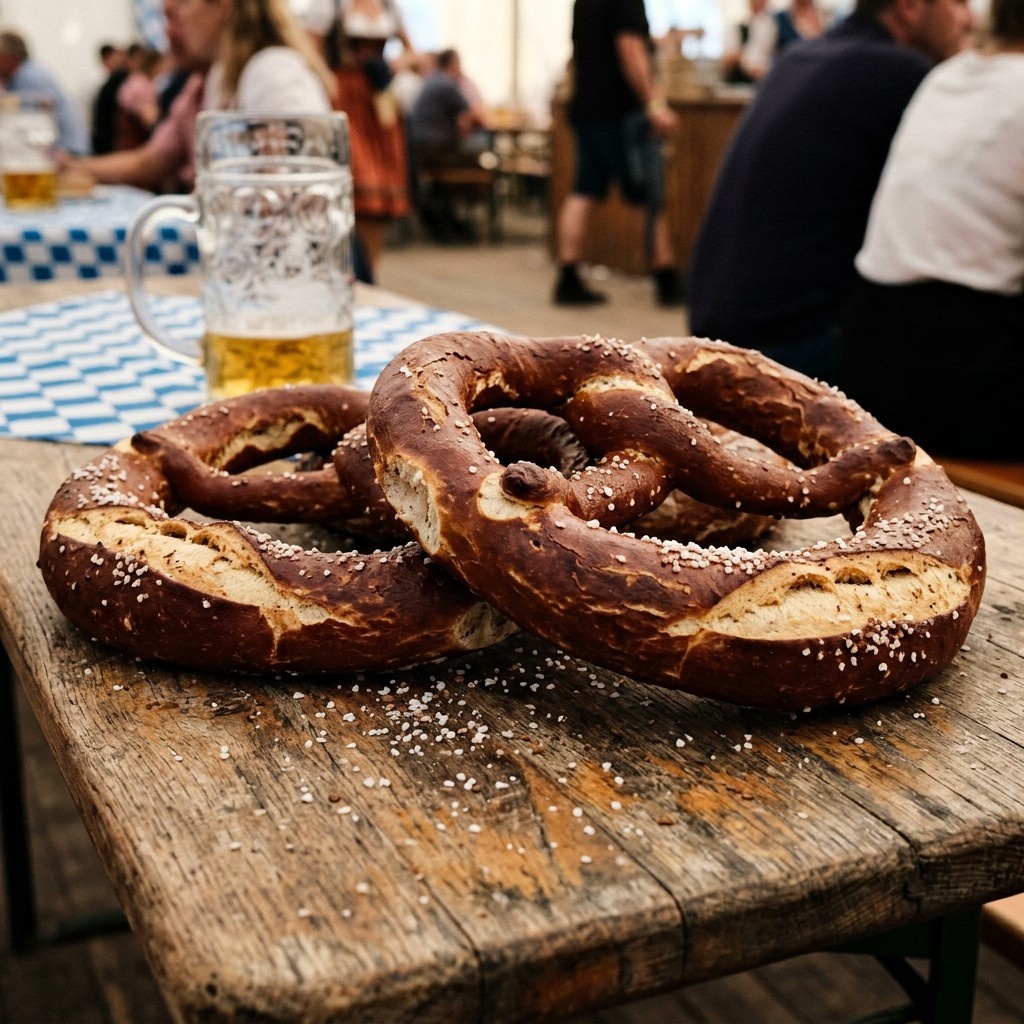 Frische Wiesenbrezen für Catering in Köln